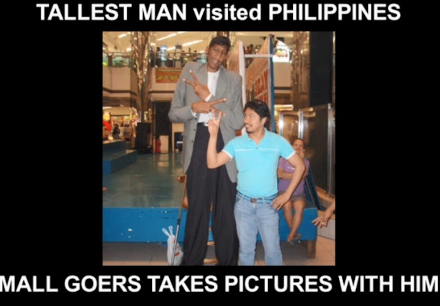 Capturing Moments with Giants: My Encounter with the Tallest Man